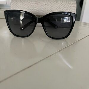JIMMY CHOO Elegant Black Sunglasses